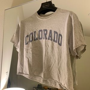 Brandy Melville Tops - Brandy Melville x John Galt Colorado Cropped Tee Brandy Melville Tops - Brandy Melville x John Galt Colorado Cropped Tee